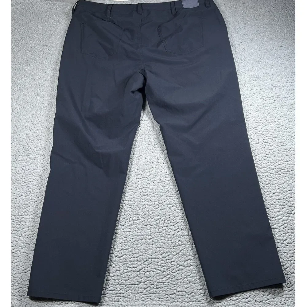 J‎ Hilburn Mens Pants 40x29 Blue Golf Stretch Chino Tech STU